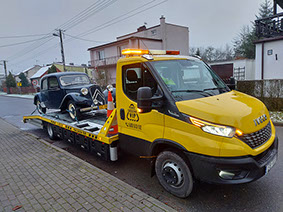 transport samochodów osobowych, suwów, pickupów, busów i dostawczych - laweta radomsko, pomoc drogowa radomsko, holowanie radomsko